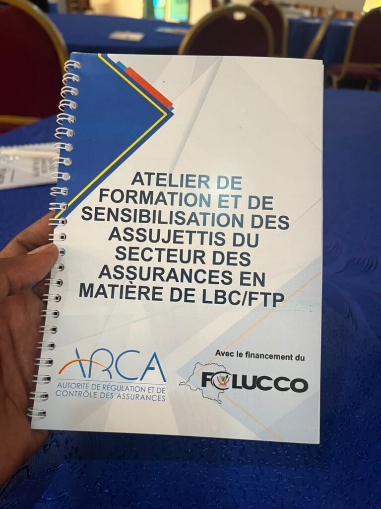 741edf77-b22d-4b5b-adf3-8d0f6c62e0e8-768x1024 Kongo Central : le FOLLUCO et l’ARCA mobilisent le secteur des assurances contre le blanchiment de capitaux